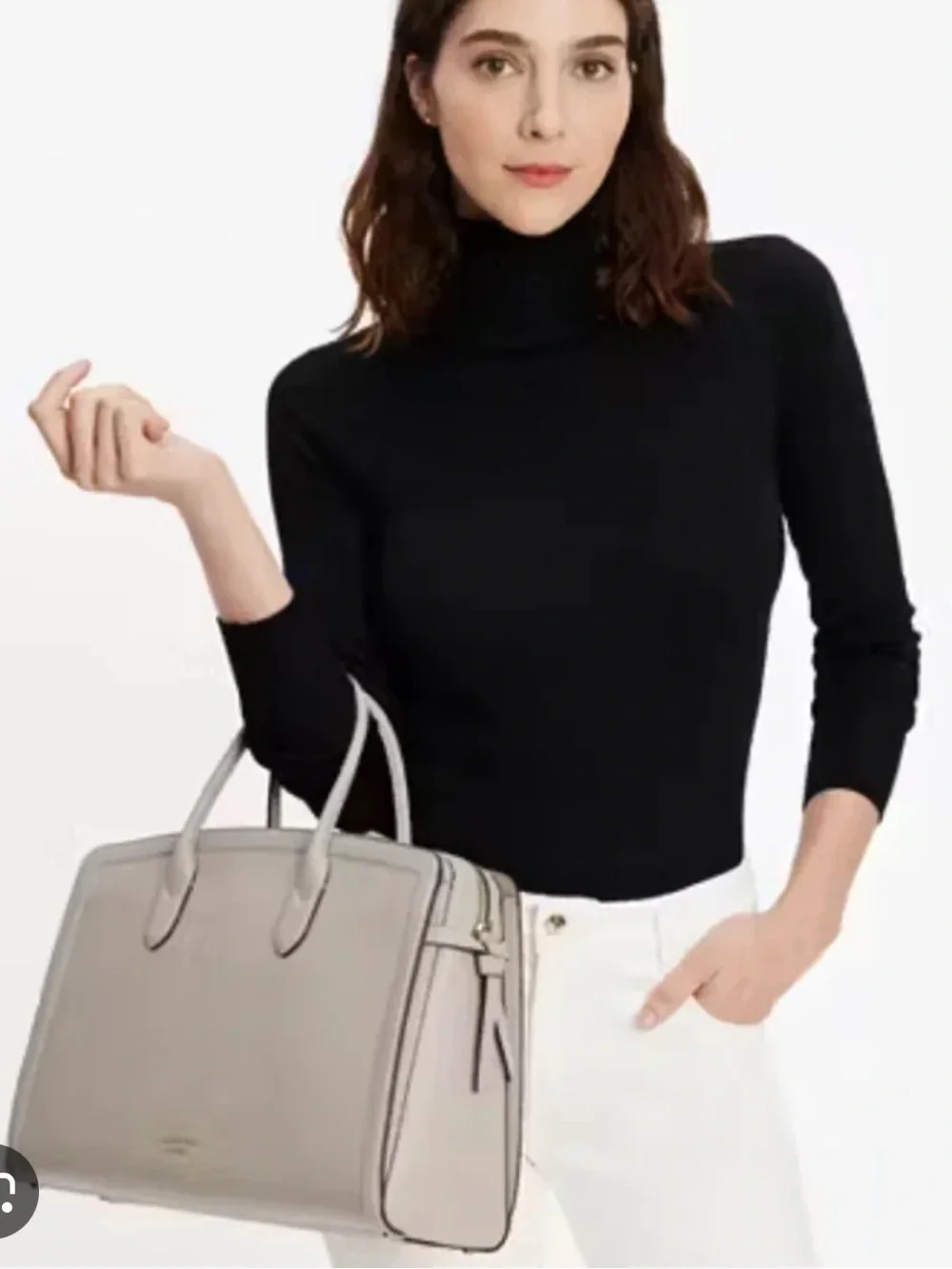 Kate Spade Knott Commuter Bag in Warm Taupe